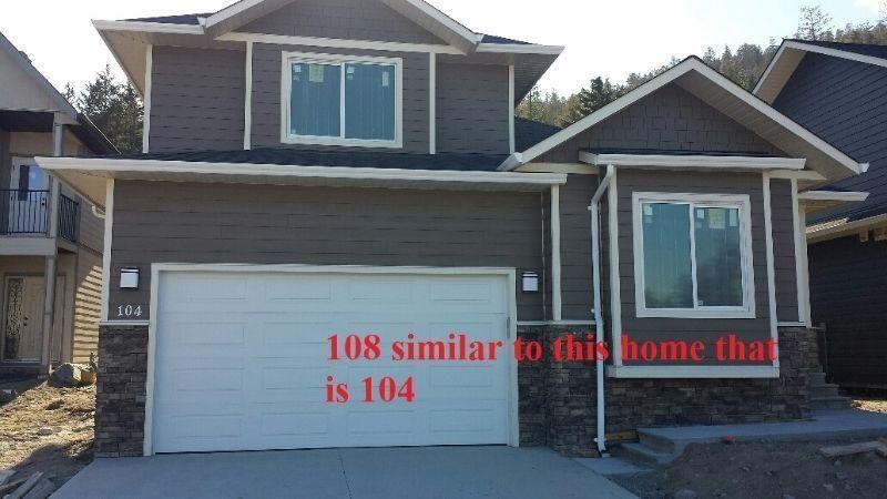 NEW HOME under construction in Summerland! THE CARTWRIGHT