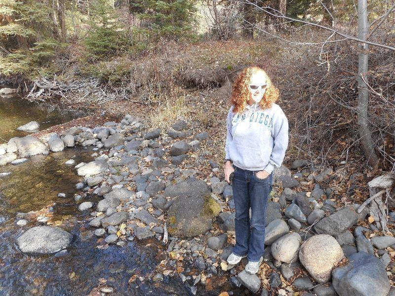 Placer gold claim on Tranquille river ()