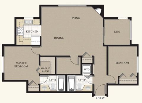 $2600 / 2br - 963ft2 - Bright, spacious 2BR+den in Shaughnessy-K
