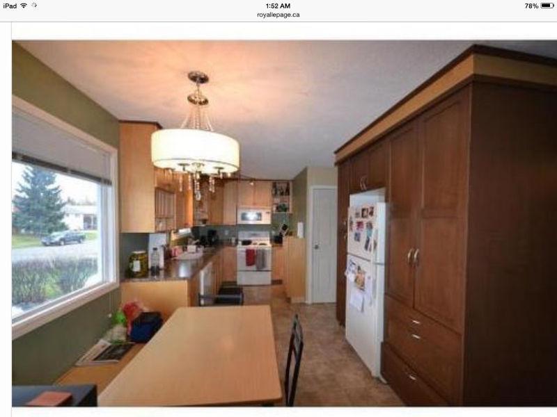 3 bedroom available March 1. Foothills area