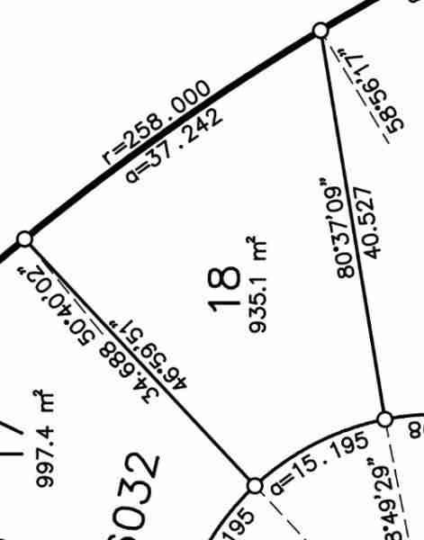Lot for sale in new developing subdivision