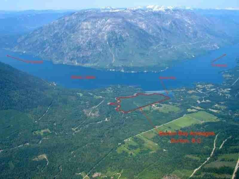 Beautiful Private Arrow Lakes Recreational Waterfront Acreage