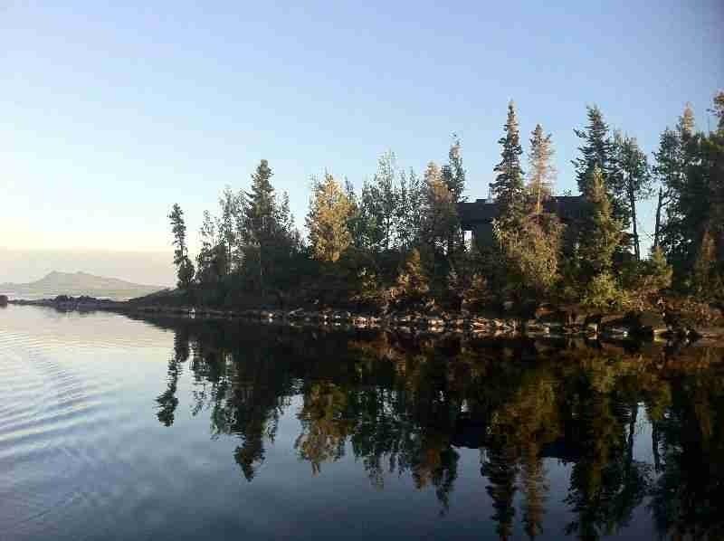 Private Island / Cabin / Waterfront on Stuart Lake, BC