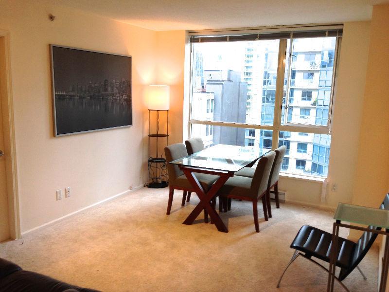 Furnished downtown condo ++ maid service + utilities included