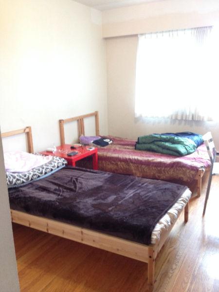 Room for 2 people in downtown from March 1st
