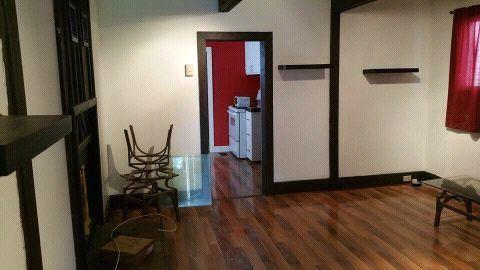 1bedroom plus den .1000 Sq ft house for rent in elmwood