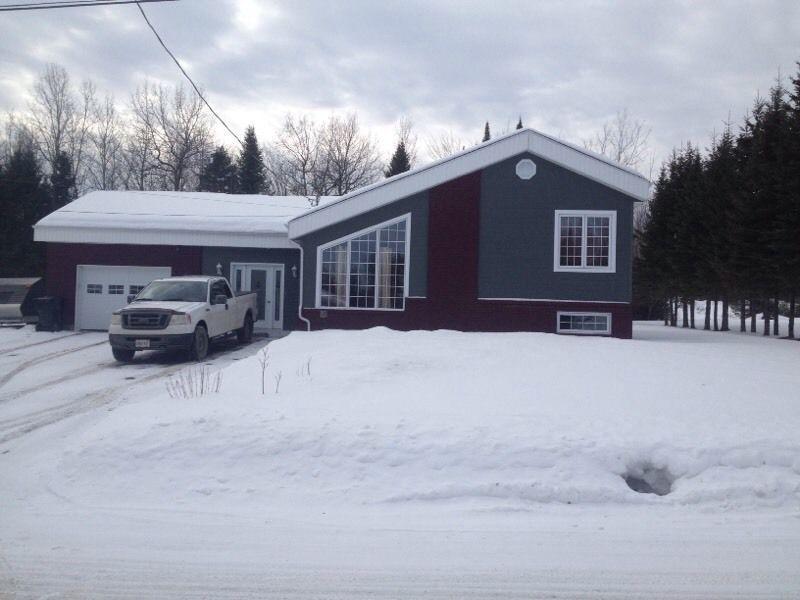 Newly renovated house in Clair NB