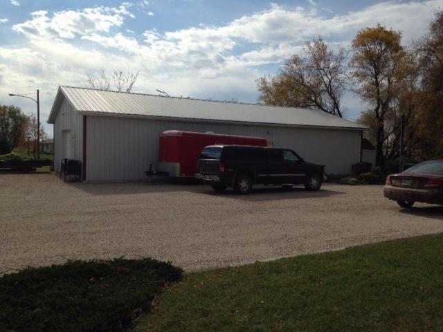 Large Shop (30'x60') and House in Gilbert Plains, MB