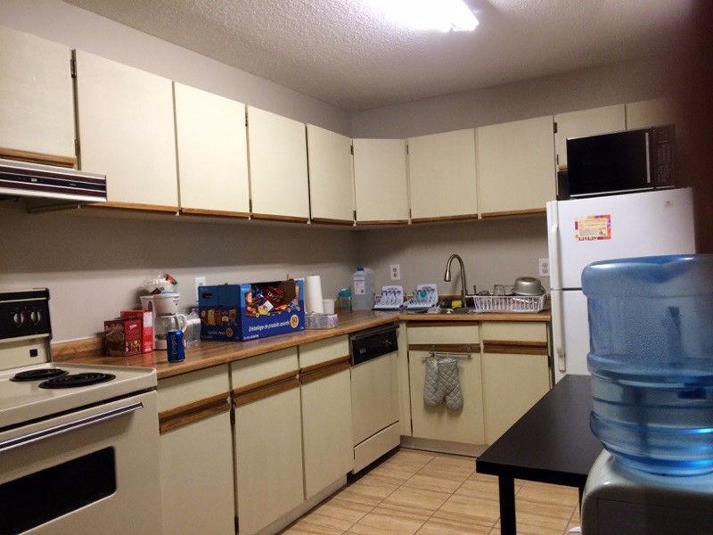 Partially furnished PET FRIENDLY 1 bedroom condo to sublet