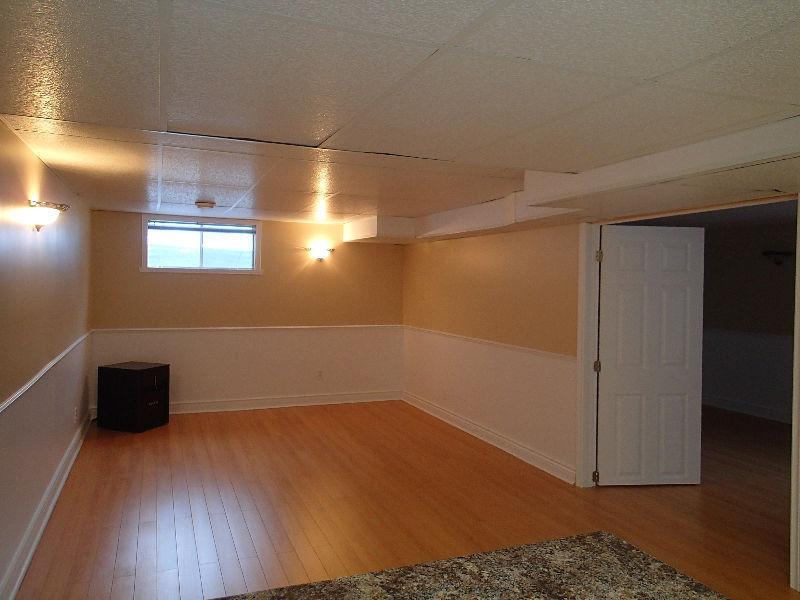 Large, Single Bedroom basement apartment