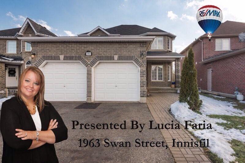Spacious 4bed/4bath backing onto EP land 1963 Swan St Innisfil