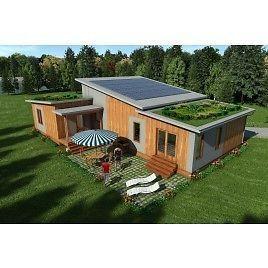 5BR 2BA Steel Frame CSA prefab Modular home GreenTerraHomes