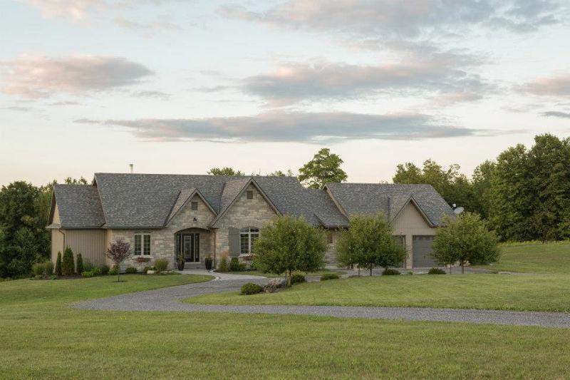 Custom Home on Private 40acres with In law suite