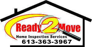 Ready2move Home Inspections $299.00 Tax included