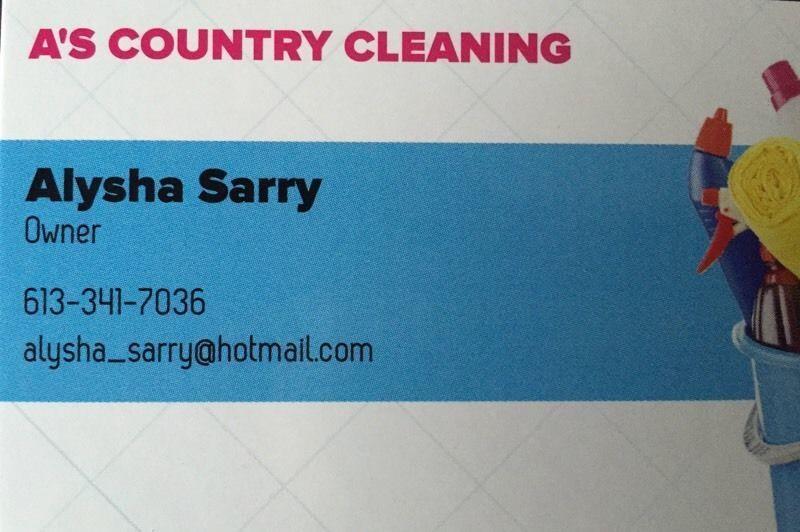 A's Country Cleaning