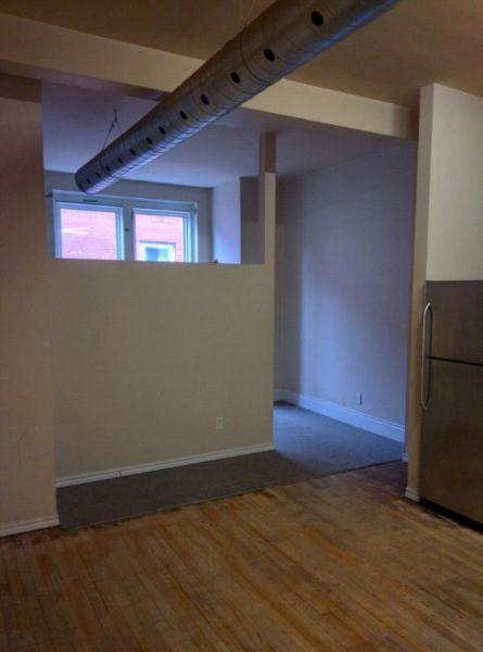 No pets no smoking in great efficient 1 bedroom downtown loft