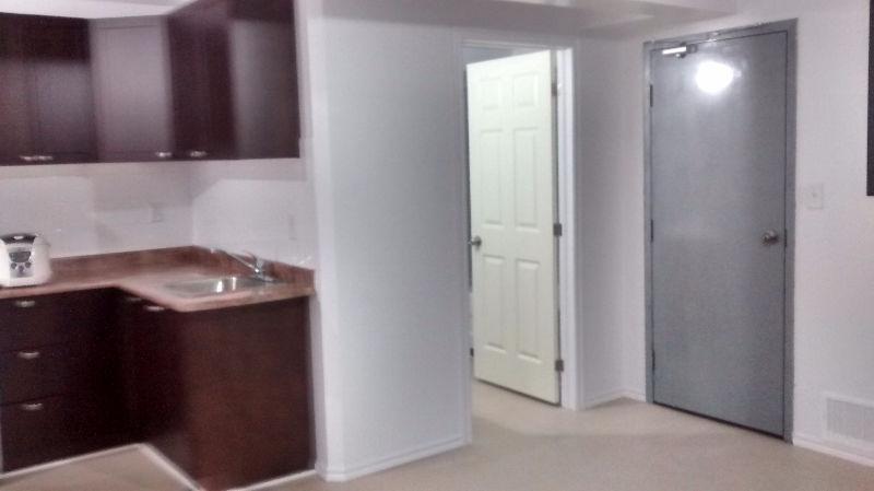 One bedroom basement apartment for rent in downtown