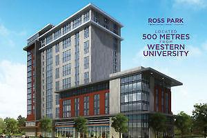 Ross Park student condos at Western University! 3 year leasebac