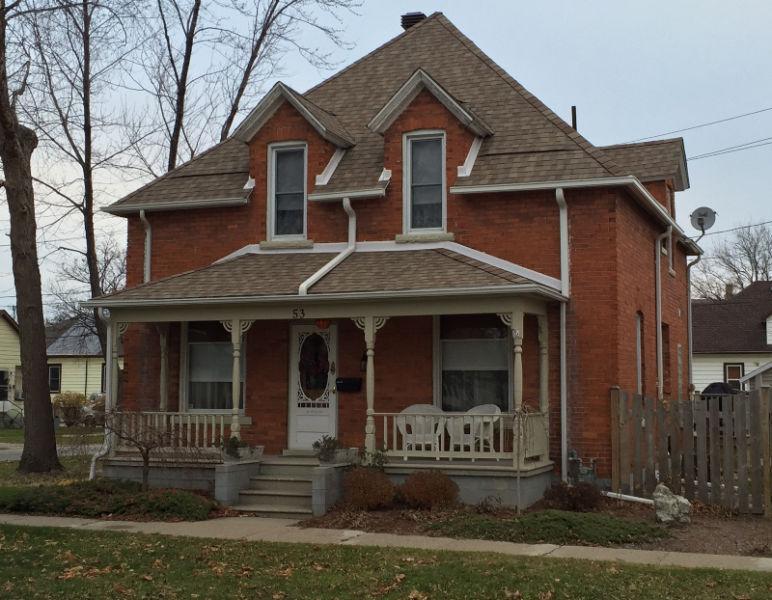 53 Orange Updated Victorian Home