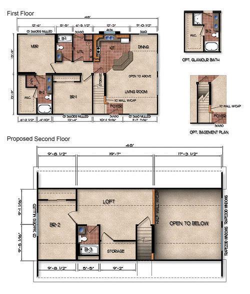 Custom Modular Homes - Model 4612