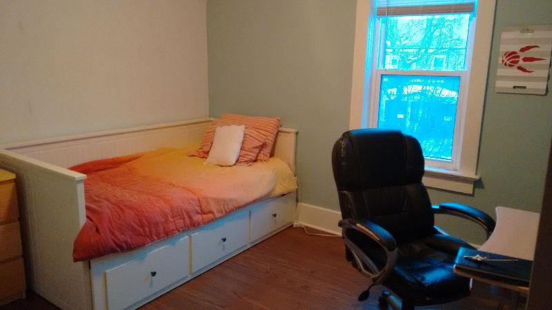 4 month Uptown waterloo room for rent for the summer