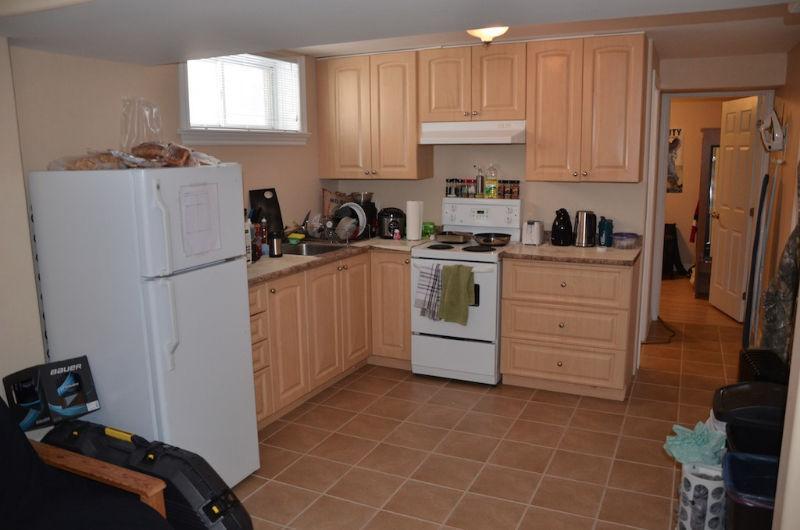 May1,Share 2 bed Basement Apt,Near Carleton U,Bank/Walkley,VIDEO