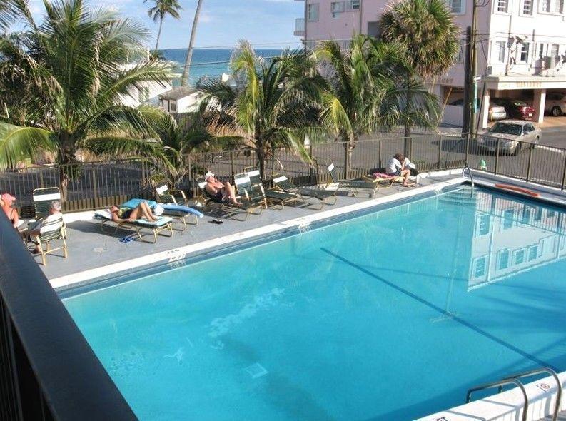 Hollywood Beach OCEAN VIEW FROM THE POOL April 2016 and 2017