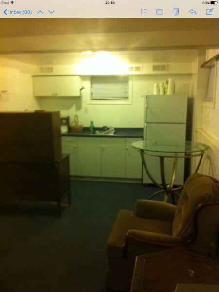 Niagara Falls 1 Bedroom Basement Apt