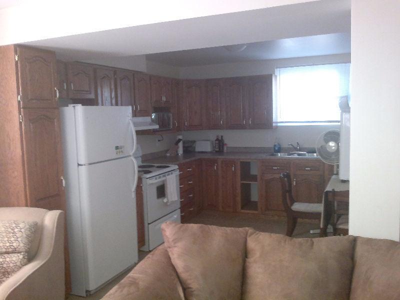Furnished Apt Available April 1st - Spacious & Bright Downtown