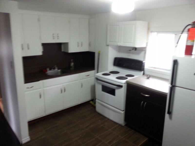 1 or 2 BR Apt by University, centrally located, clean crisp look