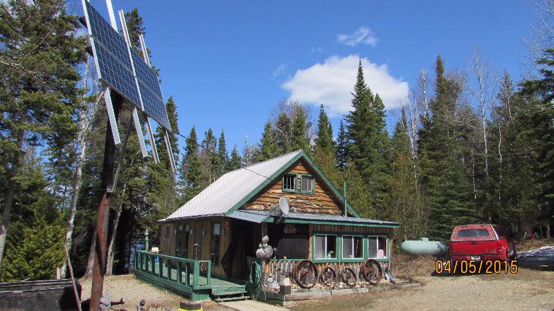 Enjoy Nature's Serenity in this beautiful lakeside Log Cabin