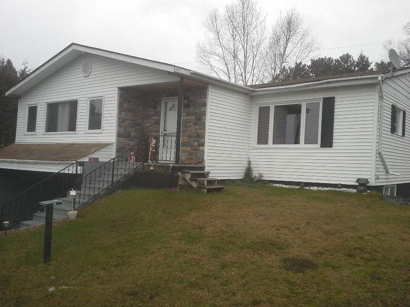 4 bedroom house available June 1 overlooking Paudash Lake