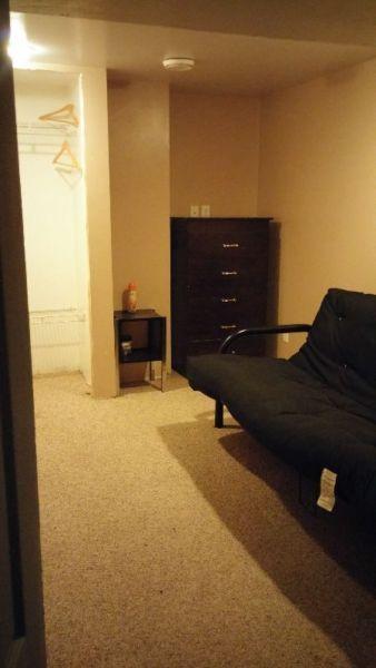 NO lease 1 bedroom avail April 1st all inclusive