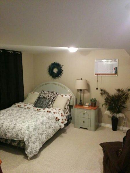 Large furnished room in shared home