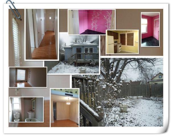 Fenced 3 bdrm house, steps to u of w, available now