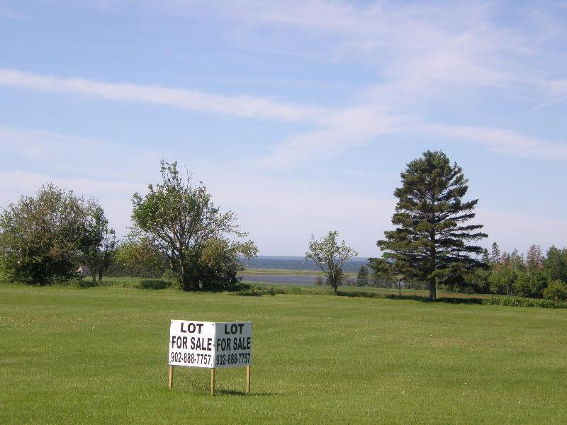 Approx 2 Acre Water view Lot in Cape Traverse, PEI