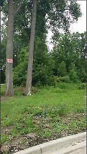 Building Lot LaSalle, backing onto wooded Conservation Lands