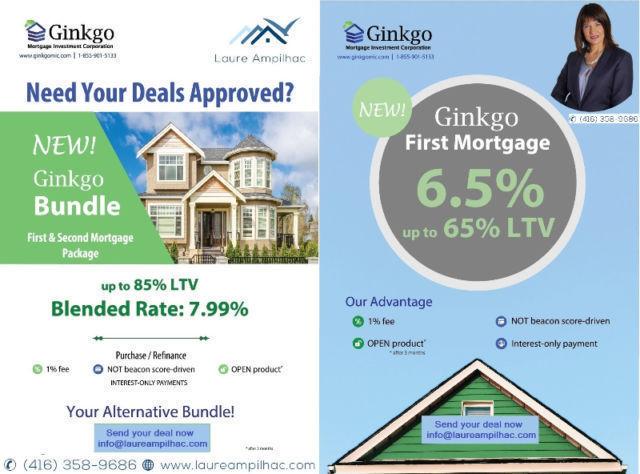 Private Mortgages / Bundle 7.99% - Ideal for Flips/Investors