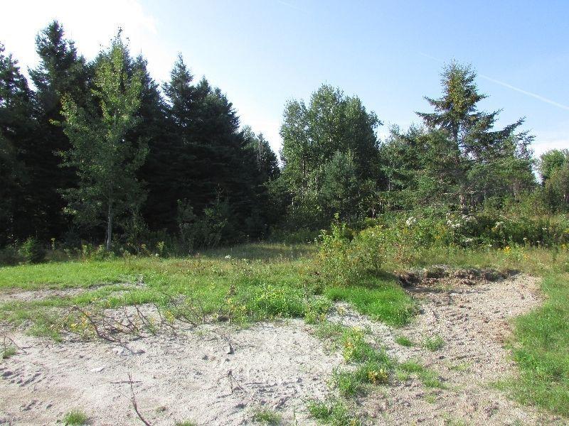 Terrain, desservi `` eau et égout`` pouvant être vendu en partie