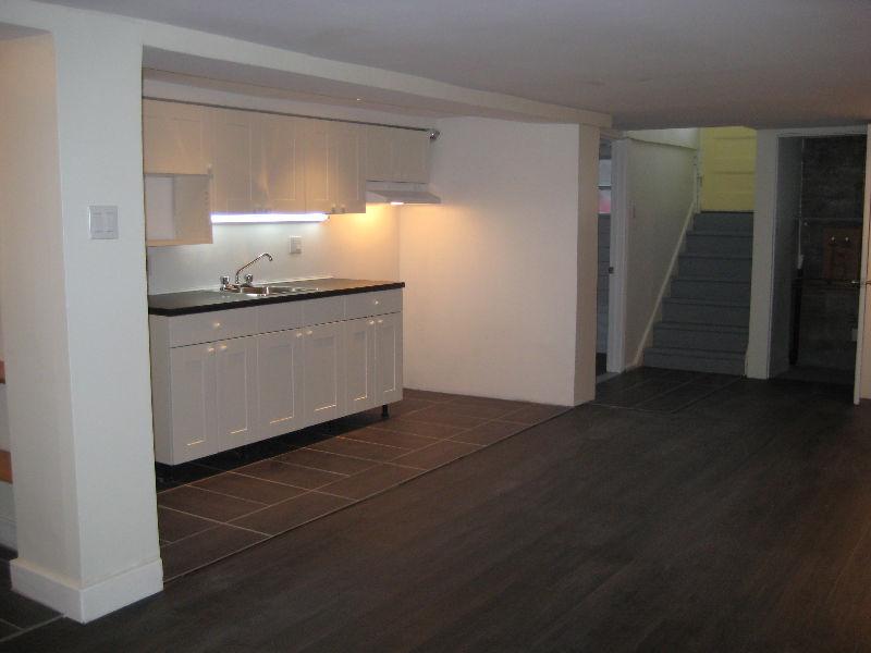Ahuntsic 9323 Chateaubriand. Grand studio ouvert style loft, ré
