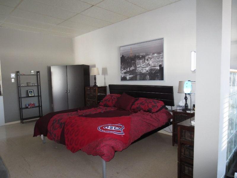 Loft de 850 pi2 - Libre 1 juillet