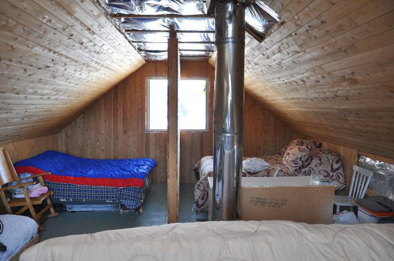 chalet/camp à vendre au lac de la Gadelle au Nord de 7-Iles