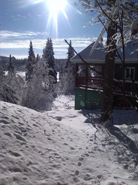 chalet bord de l'eau