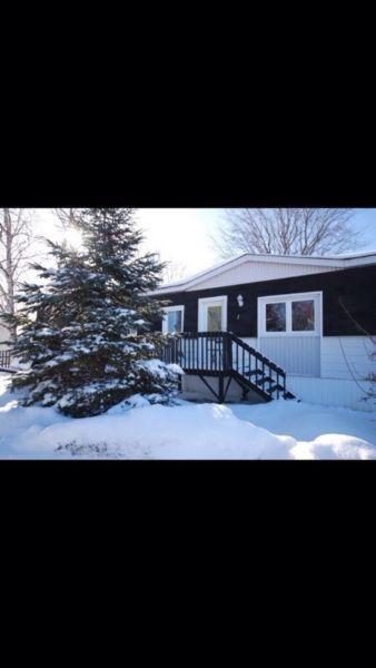 Maison mobile près de Napierville prix révisé !