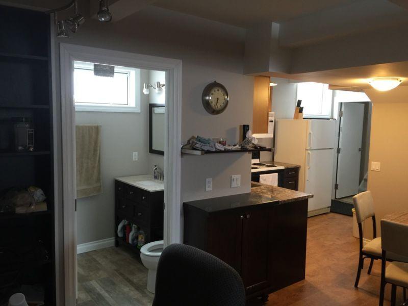 MODERN basement Suite for rent downtown Peace River