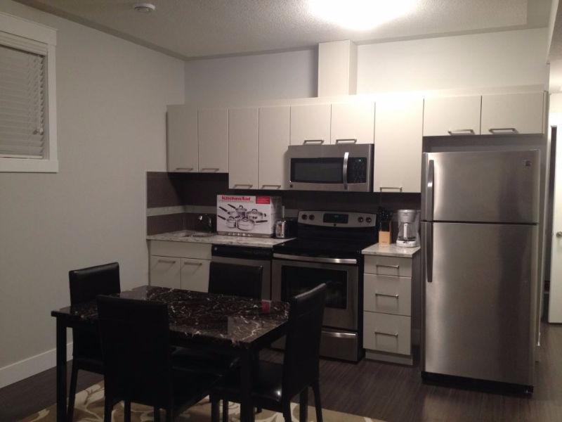 2 Bedroom 2 bathroom Legal Basement suite for rent -Parson Creek