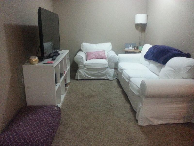 2 Bedroom Basement Suite For Rent