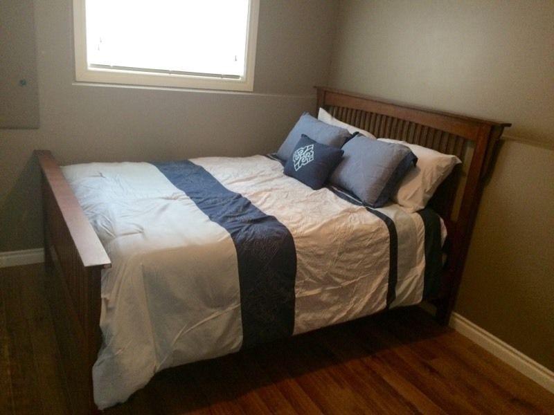 Furnished Room & Private Bath Avail April 1 for employed female
