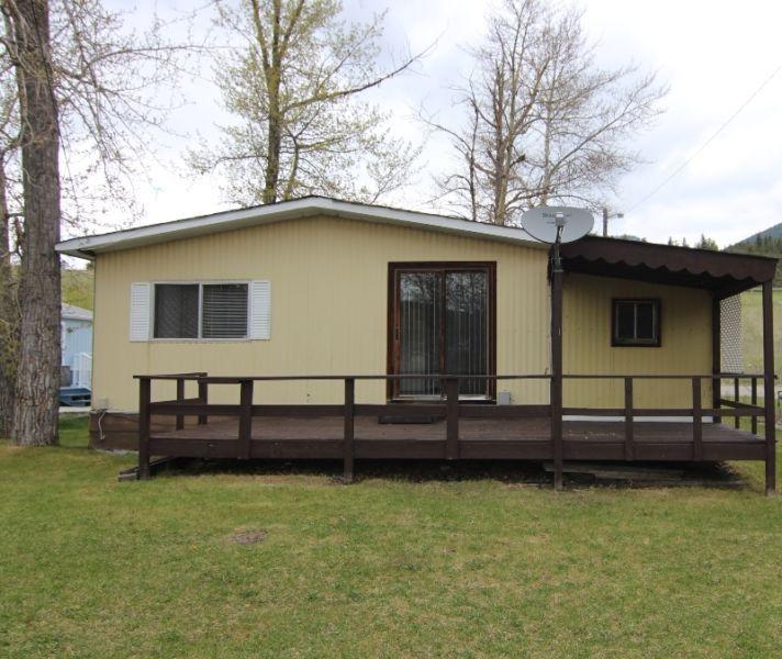 NICE DOUBLE WIDE MOBILE HOME ON ITS OWN LOT