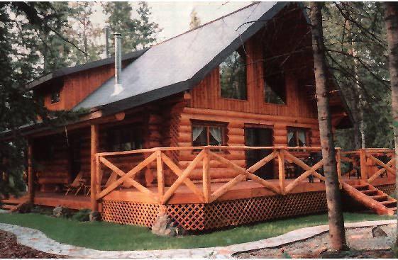 1,900 SQFT Handcrafted Red Cedar Log Cabin Home Package
